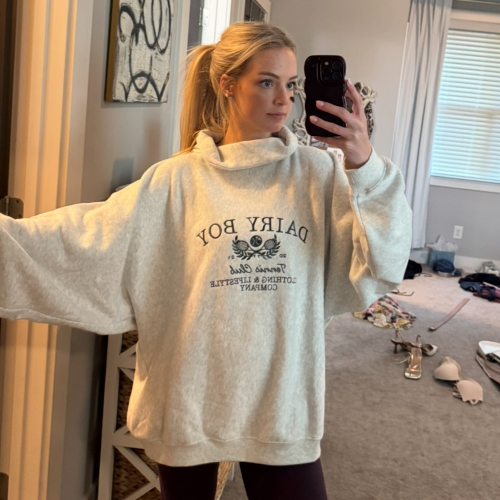 Dairy Boy Rollneck Sweatshirt